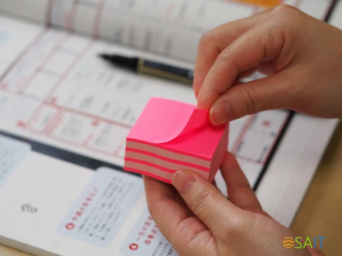 Блок самоклеящийся бумажный Stick`n 21338 51x51мм 250лист. 70г/м2 неон+пастель розовый 2цв.в упак.