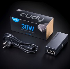 Инжектор PoE Cudy POE200 10/100/1000BASE-T 30Вт 54В(DC)