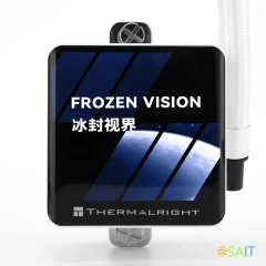 Система водяного охлаждения Thermalright Frozen Vision 360 ARGB Soc-AM5/AM4/1151/1200/2066/2011/1700 белый 4-pin 27dB Al LCD Ret (F-VISION-360-WH)