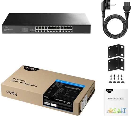 Коммутатор Cudy GS1024L (L2) 24x1Гбит/с неуправляемый