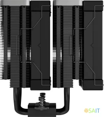 Устройство охлаждения(кулер) Deepcool AK620 Zero Dark Soc-AM5/AM4/1200/1700/1851 черный 4-pin 11-28dB Al+Cu 260W 1456gr Ret (R-AK620-BKNNMT-G-1)