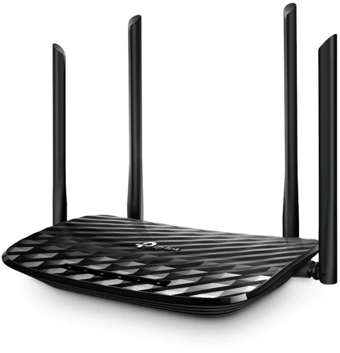 Роутер беспроводной TP-Link ARCHER C6 AC1200 10/100/1000BASE-TX черный