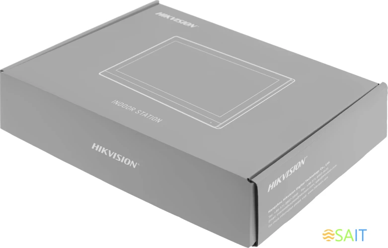 Видеодомофон Hikvision DS-KH6350-WTE1 черный