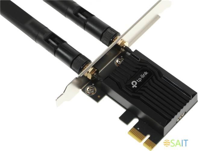 Сетевой адаптер Wi-Fi + Bluetooth TP-Link Archer TX20E AX1800 PCI Express (ант.внеш.съем) 2ант.