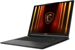 Ноутбук MSI Stealth 16 AI A2HWFG-086XRU Core Ultra 7 255H 32Gb SSD1Tb NVIDIA GeForce RTX 5060 8Gb 16" OLED QHD+ (2560x1600) FreeDOS black WiFi BT Cam (9S7-15F535-086)