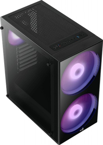 Корпус Aerocool Python-G-BK-v1 черный без БП ATX 5x120mm 2x140mm 2xUSB2.0 1xUSB3.0 audio bott PSU