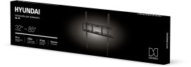 Кронштейн для телевизора Hyundai GL-T3 черный 32"-85" макс.50кг настенный наклон