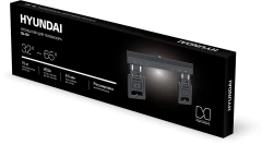 Кронштейн для телевизора Hyundai SL-X3 черный 32"-65" макс.75кг настенный фиксированный