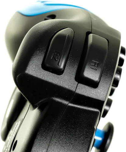 Геймпад Ritmix GP-022WPS черный/синий USB Беспроводной виброотдача обратная связь