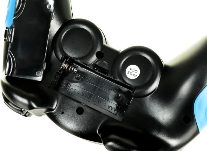 Геймпад Ritmix GP-022WPS черный/синий USB Беспроводной виброотдача обратная связь