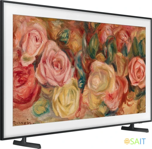 Телевизор QLED Samsung 43" QE43LS03DAUXRU The Frame черный 4K Ultra HD 60Hz DVB-T2 DVB-C DVB-S2 USB WiFi Smart TV