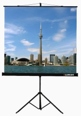 Экран на треноге Lumien 200x200см Eco View LEV-100103 1:1 напольный рулонный