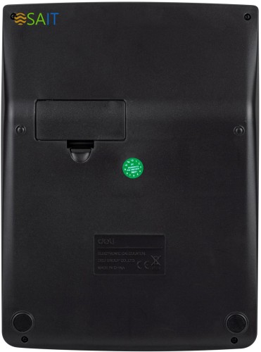 Калькулятор настольный Deli E1672C серебристый 14-разр.