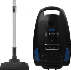 Пылесос Vitek VT-1899 GY 2400Вт черный (в компл.:4мешка)