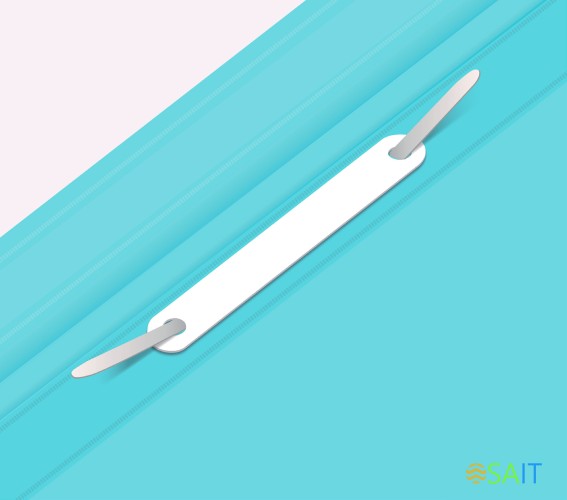 Папка-скоросшиватель Бюрократ Pastel -PSLPAST/BLUE A4 прозрач.верх.лист пластик голубой 0.14/0.18