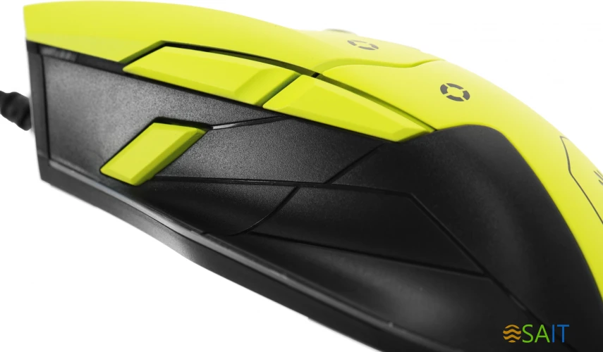 Мышь A4Tech Bloody W70 Max Punk желтый/черный оптическая 10000dpi USB 11but