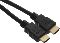Кабель аудио-видео LAZSO WH-111 HDMI (m)/HDMI (m) 2м. позолоч.конт. черный (WH-111(2M))