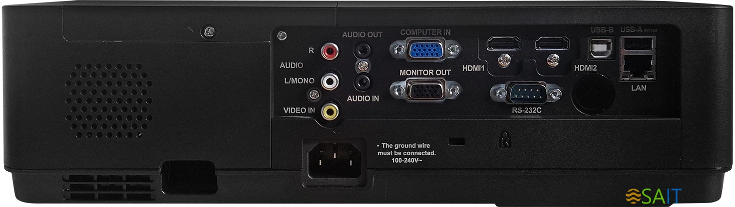 Проектор Cactus CS-S2.B 3LCD 4000Lm ANSI (1024x768) 15000:1 ресурс лампы:10000часов 1xUSB typeA 2xHDMI 3.26кг