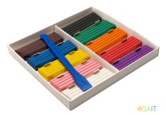 Пластилин Silwerhof Монстрики 10цв. 150гр. стек картон.кор.