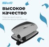 Дырокол Kw-Trio BIAS Smart 091Q0 макс.:16лист. металл/пластик черный/серый отв.:2 с линейкой