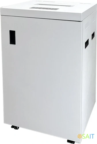 Шредер Office Kit S1050TS 0,8x2 белый (секр.P-7) фрагменты 7лист. 105лтр. скобы пл.карты CD