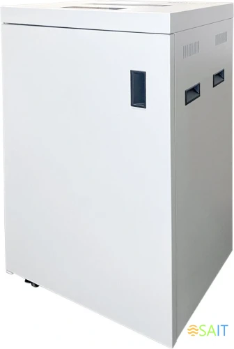 Шредер Office Kit S1050TS 0,8x2 белый (секр.P-7) фрагменты 7лист. 105лтр. скобы пл.карты CD