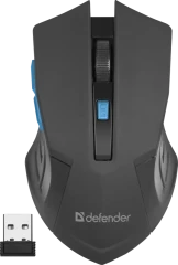 Defender Беспроводная оптическая мышь Accura MM-275 синий,6 кнопок, 800-1600 dpi Defender Accura MM-275 синий,