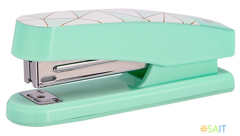 Степлер Deli E0402F Macaron 24/6 26/6 (25листов) ассорти закрытый/открытый коробка