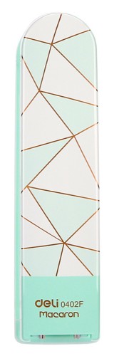 Степлер Deli E0402F Macaron 24/6 26/6 (25листов) ассорти закрытый/открытый коробка