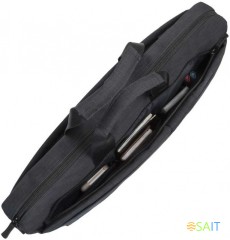 Сумка для ноутбука 17.3" Riva 8355 черный полиэстер