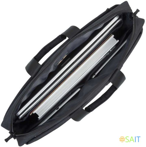 Сумка для ноутбука 17.3" Riva 8355 черный полиэстер