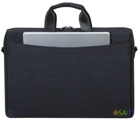 Сумка для ноутбука 17.3" Riva 8355 черный полиэстер