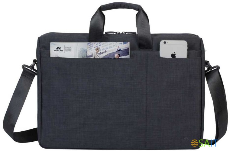 Сумка для ноутбука 17.3" Riva 8355 черный полиэстер