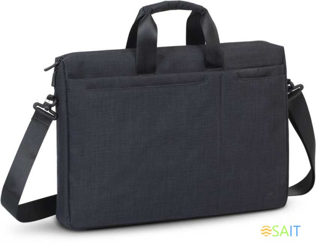 Сумка для ноутбука 17.3" Riva 8355 черный полиэстер