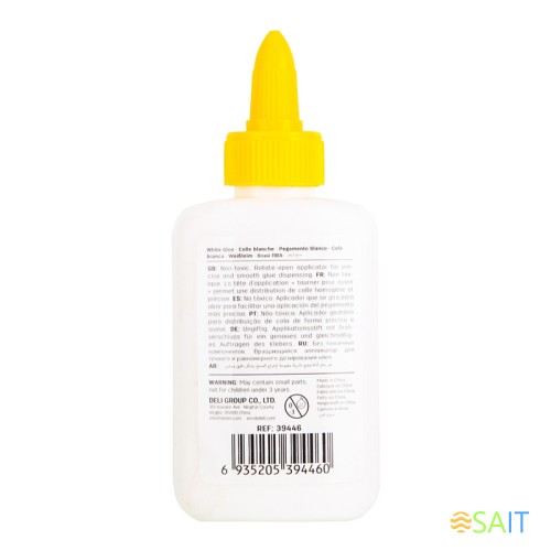 Клей ПВА Deli E39446 80мл бутылка