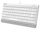 Клавиатура A4Tech Fstyler FKS11 белый/серый USB (FKS11 WHITE)