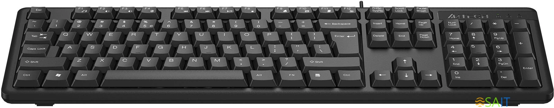 Клавиатура A4Tech KKS-3 черный USB