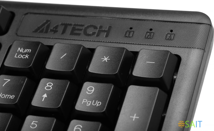 Клавиатура A4Tech KKS-3 черный USB