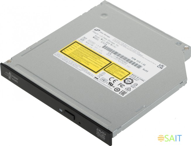 Привод DVD-RW LG GTC2N черный SATA slim внутренний oem