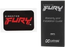 Память DDR5 16Gb 5200MHz Kingston KF552C40BBA-16 Fury Beast Black RGB RTL Gaming PC5-41600 CL40 DIMM 288-pin 1.25В single rank с радиатором Ret