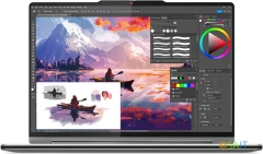 Ноутбук Lenovo Yoga 9 14IMH9 Core Ultra 7 155H 32Gb SSD1Tb Intel Arc 14" OLED Touch 4K (3840x2400) Windows 11 Home grey WiFi BT Cam Bag (83AC005ERK)