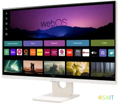 Монитор LG 27" 27SR50F-W белый IPS LED 16:9 HDMI M/M матовая 250cd 178гр/178гр 1920x1080 60Hz FHD USB 5.6кг