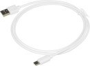 Кабель USB (m)-USB Type-C (m) 1м белый