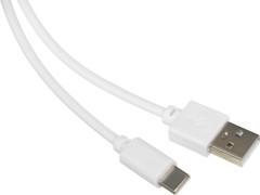 Кабель USB (m)-USB Type-C (m) 1м белый