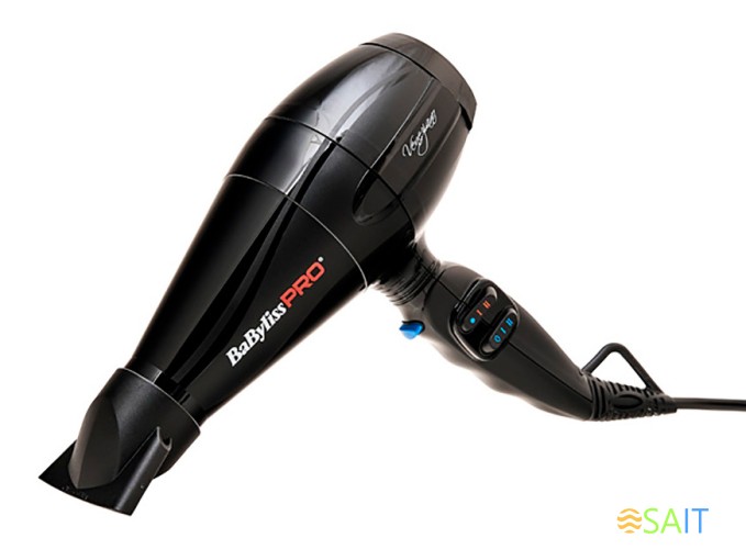 Фен Babyliss Pro Veneziano 2000Вт черный (BAB6600RE)