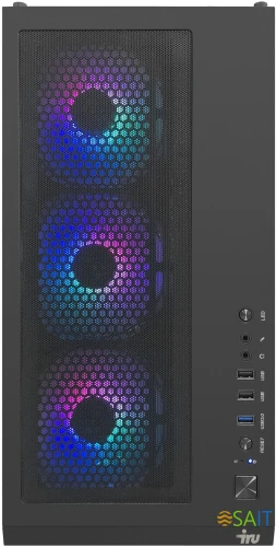 ПК IRU Tactio 520B6GP TWR Ryzen 7 7700 (3.8) 32Gb SSD1Tb RX 7800XT 16Gb FreeDOS 2.5xGbitEth 750W черный (RUS) (2113584)