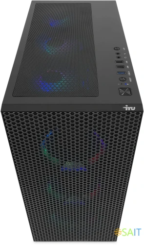 ПК IRU Tactio 520B6GP TWR Ryzen 7 7700 (3.8) 32Gb SSD1Tb RX 7800XT 16Gb FreeDOS 2.5xGbitEth 750W черный (RUS) (2113584)