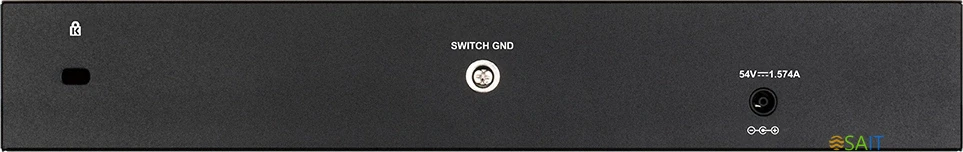 Коммутатор D-Link DGS-1210-08P DGS-1210-08P/G3A (L2) 8x1Гбит/с 2SFP 8PoE 65W настраиваемый