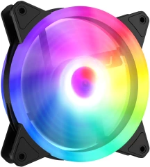 Вентилятор для корпуса GMNG GG-CF120ARGB2-PWMBK ARGB 120х120x25 черный 4-pin 28дБ Ret