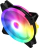 Вентилятор для корпуса GMNG GG-CF120ARGB2-PWMBK ARGB 120х120x25 черный 4-pin 26дБ Ret